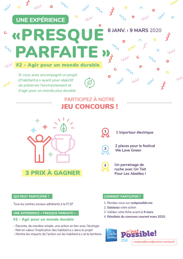 Jeu concours 2020